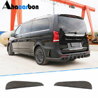 Mercedes Vito/V-klasse W447 2014– Achterbumper beschermlijst (2014-2019, Carbon) foto 1