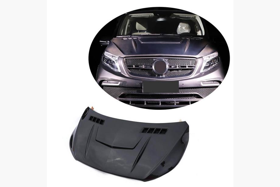 Mercedes Vito/V-klasse W447 2014– Motorkap V2 (2014-2019, Carbon) Image