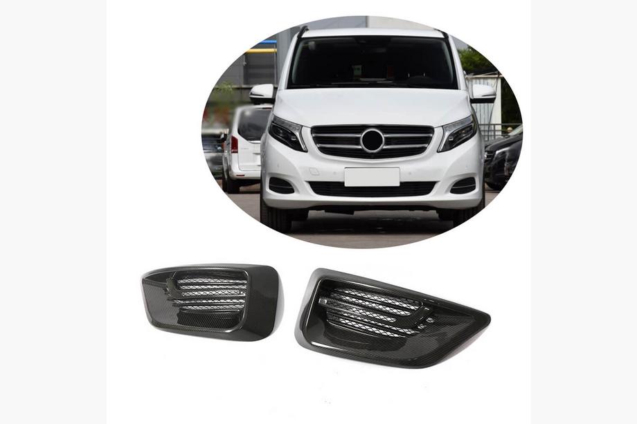 Mercedes Vito/V-klasse W447 2014– Mistlamp covers V2 (2014-2019, Carbon) Image