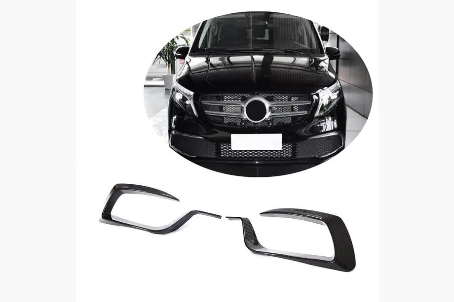 Mercedes Vito/V-klasse W447 2014– Mistlampomlijstingen V2 (2020+, dry carbon) Image