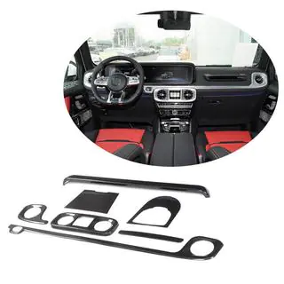 Set carbon interieurinlays V1 Mercedes G-Klasse W463 2018–2024 foto 1