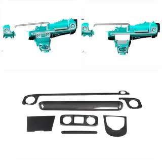 Set carbon interieurinlays V1 Mercedes G-Klasse W463 2018–2024 foto 2