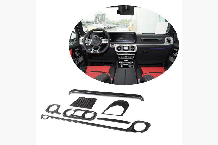 Mercedes G-Klasse W463 2018–2024 Set carbon interieurinlays V1 Image