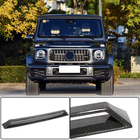 Mercedes G-Klasse W463 2018–2024 Voorbumper lip V2 (voor G63 AMG, dry carbon) foto 1