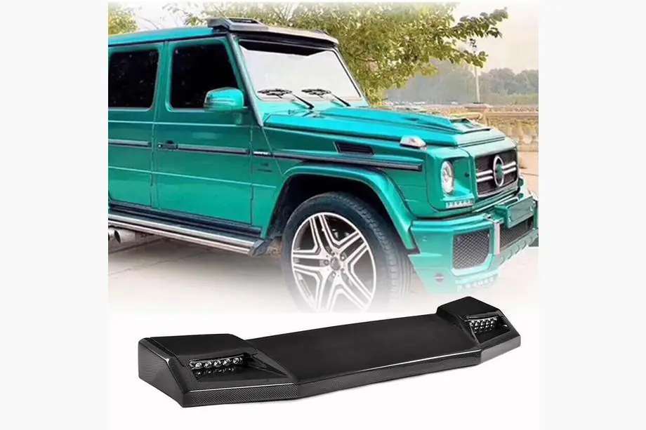 Mercedes G-klasse W463 1990–2018 Achterruitspoiler BRB-Design (Carbon) Image