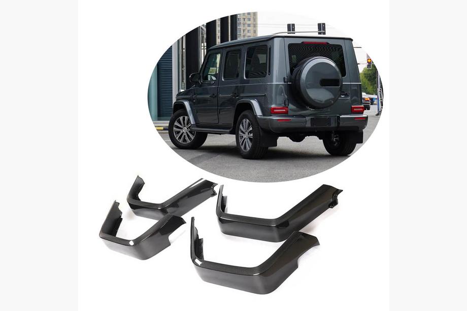 Mercedes G-Klasse W463 2018–2024 Wielkastverbreders (voor Base, droog carbon) Image