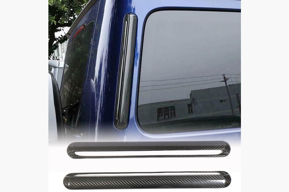 Mercedes G-klasse W463 1990–2018 Carbon achterspatbordlijsten (voor 2004-2018, Carbon) Foto 1