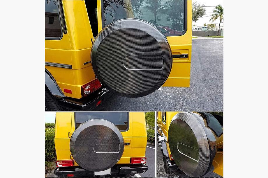 Mercedes G-klasse W463 1990–2018 Reservewielkap (voor 2004-2018, dry carbon) Foto 4