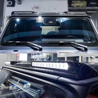 AMG-Design vizier (voor 2004-2018, carbon) foto 3
