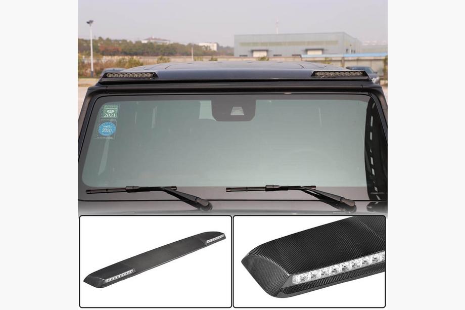 Mercedes G-klasse W463 1990–2018 AMG-Design vizier (voor 2004-2018, carbon) Foto 2
