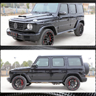 Mercedes G-Klasse W463 2018–2024 Carbon covers voor voorspatborden foto 5