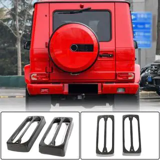 Achterlichtcovers (dry carbon) foto 1