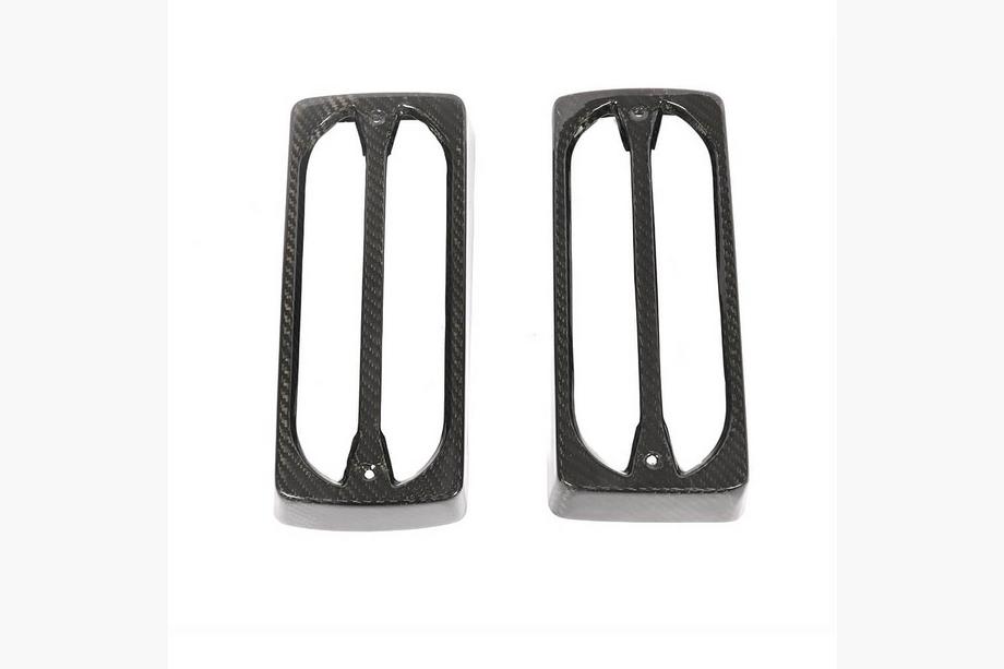 Mercedes G-klasse W463 1990–2018 Achterlichtcovers (dry carbon) Foto 4