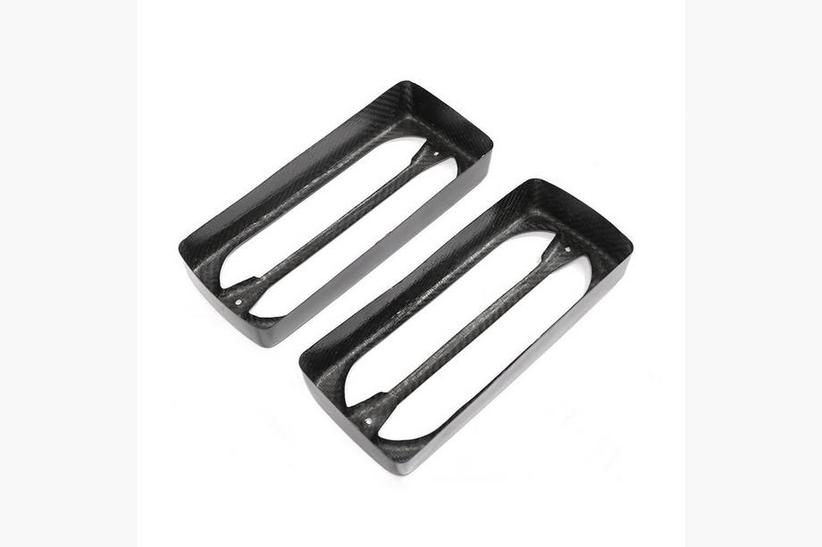 Mercedes G-klasse W463 1990–2018 Achterlichtcovers (dry carbon) Foto 5