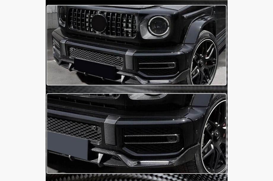 Mercedes G-Klasse W463 2018–2024 Carbon mistlampcovers (voor G63 AMG) Foto 4