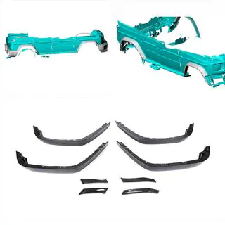 Wielkastverbreders (voor Carbon Set bodykit, carbon) Mercedes G-Klasse W463 2018–2024 foto 2