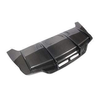 Achterbumper diffuser (voor AMG-Line 2015-2018, Carbon) foto 3