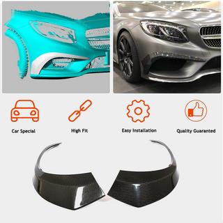 Inserts voor voorbumper (voor AMG-Line 2015-2018, carbon) foto 2