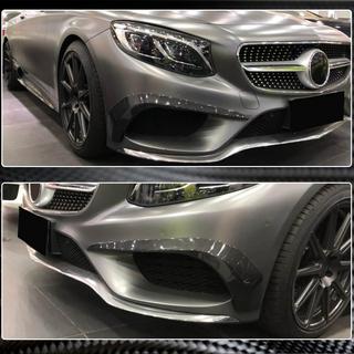 Inserts voor voorbumper (voor AMG-Line 2015-2018, carbon) foto 4