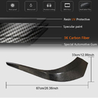 Mercedes S-class C217 Coupé 2014–2020 Carbon frontbumper afdeklijsten (voor AMG-Line 2015-2018) foto 7