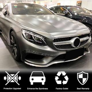 Carbon frontbumper afdeklijsten (voor AMG-Line 2015-2018) foto 4
