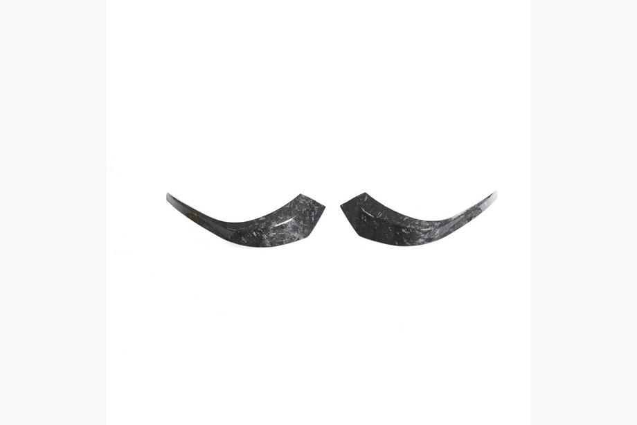 Mercedes S-class C217 Coupé 2014–2020 Carbon frontbumper afdeklijsten (voor AMG-Line 2015-2018) Image