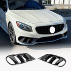 Mercedes S-class C217 Coupé 2014–2020 Inserts voor voorbumper (voor AMG-Line 2015-2018, dry carbon) foto 1