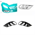 Mercedes S-class C217 Coupé 2014–2020 Inserts voor voorbumper (voor AMG-Line 2015-2018, dry carbon) foto 2