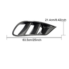 Mercedes S-class C217 Coupé 2014–2020 Inserts voor voorbumper (voor AMG-Line 2015-2018, dry carbon) foto 6