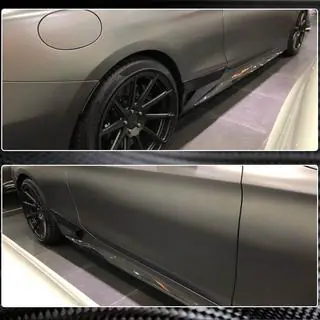 Zijskirts (voor AMG-Line 2015-2018, Carbon) foto 3