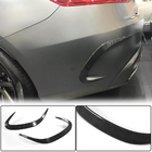 Mercedes S-class C217 Coupé 2014–2020 Achterbumperbeschermlijst (voor AMG / AMG-Line, carbon) foto 1