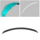 Mercedes S-class C217 Coupé 2014–2020 Spoiler (cabrio, carbon) foto 2
