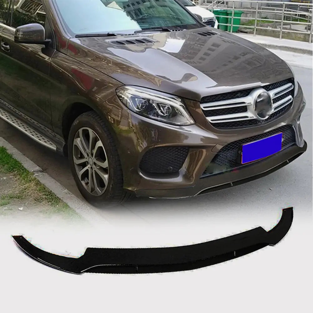 Mercedes GLE Coupé C292 2015–2019 Frontbumper lip (voor GLE43 AMG, carbon) foto 5