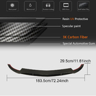 Mercedes GLE Coupé C292 2015–2019 Voorbumper lipspoiler (voor GLE43 AMG, kunststof) foto 5