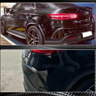 Mercedes GLE Coupé C292 2015–2019 Achterbumper beschermlijst (carbon) foto 5