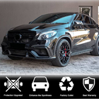 Mercedes GLE Coupé C292 2015–2019 Voorspoilerlip voor voorbumper (voor GLE63 AMG, kunststof) foto 3