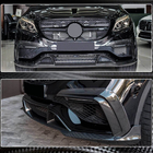 Mercedes GLE Coupé C292 2015–2019 Voorspoilerlip voor voorbumper (voor GLE63 AMG, kunststof) foto 4