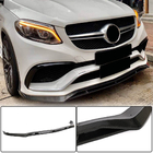 Mercedes GLE Coupé C292 2015–2019 Voorspoilerlip voor voorbumper (voor GLE63 AMG, kunststof) foto 1