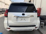Toyota Land Cruiser Prado 150 2009–2023 Achterdiffuser in 3 delen TRD (voor 2017+) Wit foto 1