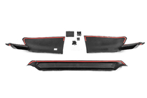 Toyota Land Cruiser Prado 150 2009–2023 Achterdiffuser in 3 delen TRD (voor 2017+) Wit foto 6