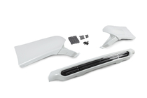 Toyota Land Cruiser Prado 150 2009–2023 Achterdiffuser in 3 delen TRD (voor 2017+) Wit foto 8