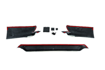 Toyota Land Cruiser Prado 150 2009–2023 Achterdiffuser in 3 delen TRD (voor 2017+) Wit foto 9