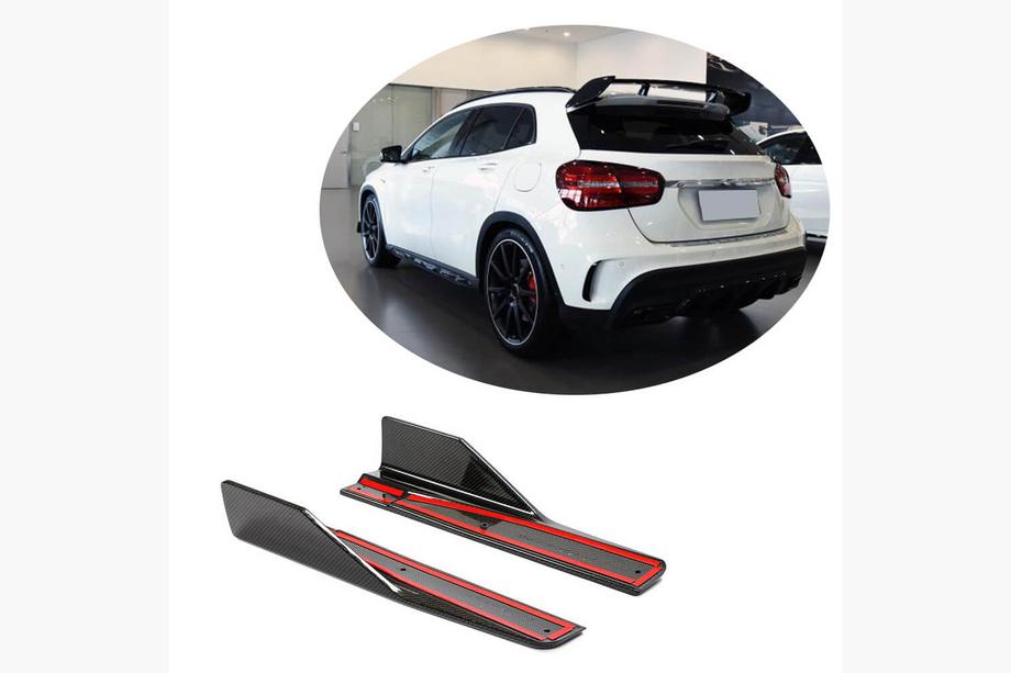 Mercedes GLA X156 2014–2019 Dorpellijsten (voor GLA45 AMG 2013-2016, carbon) Image