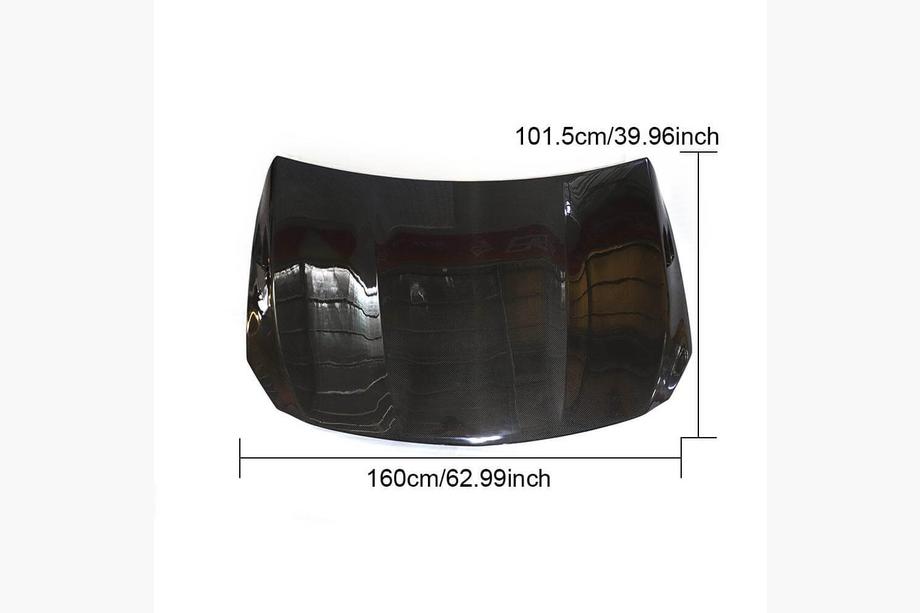 Mercedes GLA X156 2014–2019 Motorkap V2 (carbon) Image