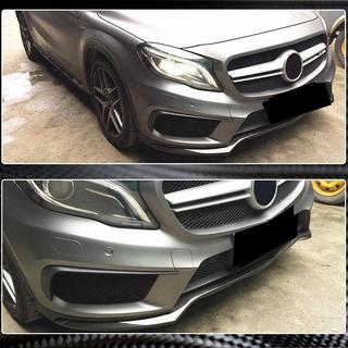 Carbon lip voor de voorbumper Lip (voor GLA45 AMG 2013-2016) foto 3