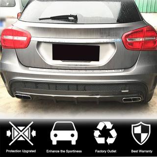 Achterbumper diffuser (voor GLA45 AMG, carbon) foto 2