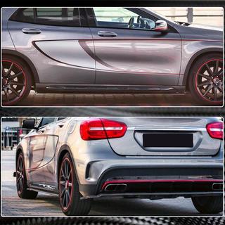 Zijskirts (voor GLA45 AMG 2013-2016, carbon) foto 4