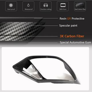 Bumperinserts (voor GT43/GT50/GT53 2018-2022, carbon) foto 3
