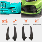 Mercedes AMG GT C190/R190 2014–2022 Voorbumper covers V1 (voor GT R 2016-2019, Carbon) foto 2