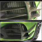 Mercedes AMG GT C190/R190 2014–2022 Voorbumper covers V1 (voor GT R 2016-2019, Carbon) foto 5